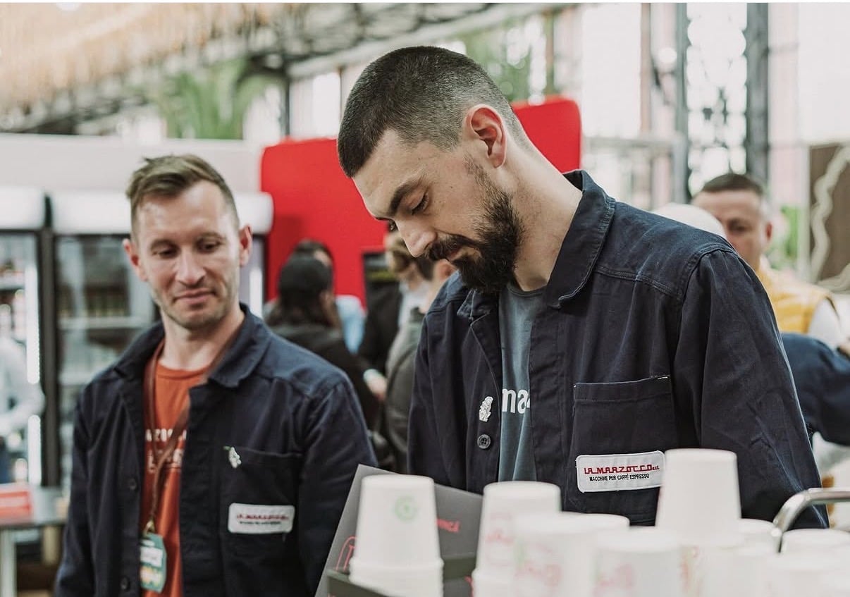 Vlad Buda and Dan Ursan de la Craft Coffee